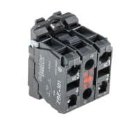 Schneider Electric XB5AW34B5, PB Illuminated 24V Red LED 1NI/1NC