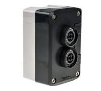 Schneider Electric Harmony Pushbutton Box Complete - XALD214