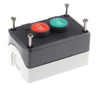 Schneider Electric Harmony Pushbutton Box Complete - XALD215