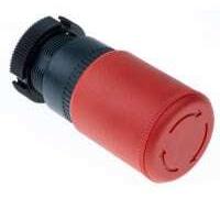 Schneider Electric Harmony Pushbutton Front Element (Mushroom) - ZA2BS834