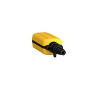 Schneider Electric - Harmony XAC Empty Pendant Control Station, Plastic, 2 Cut-Outs, Yellow