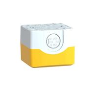 Schneider Electric - Harmony XALK Empty Enclosure, Plastic, Yellow Lid For Push Button Ø22, 1 Cut-Out, XALK01