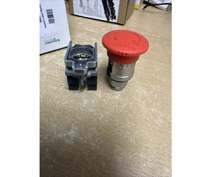 Schneider Electric Harmony XB4BS8445 Twist Release Emergency Stop Button 22mm X2