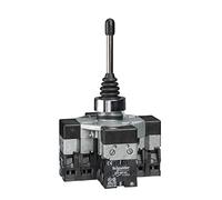 Schneider Electric - Harmony XB5 Complete Joystick Controller, 22mm 4 Directions 2 NO Per Direction, XD2GA8451