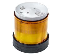 Schneider Electric - Harmony XVB Universal Illuminated Unit For Modular Tower Lights, Plastic, Ø70, Steady, Bulb Or LED Not included, 250V, XVBC35, Orange
