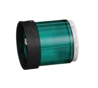 Schneider Electric - Harmony XVB Universal Illuminated Unit For Modular Tower Lights, Plastic, Ø70, Steady, Bulb Or LED Not Included, 250V, XVBC33, Green