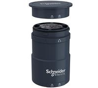 Schneider Electric - Harmony XVU Base Unit With Top Cover For Modular Tower Lights, Ø60, 24V AC/DC, XVUC21B, Black
