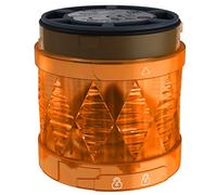 Schneider Electric - Harmony XVU Illuminated LED Unit For Modular Tower Lights, Ø60, IP65, 24V AC/DC, Steady, XVUC25, Orange