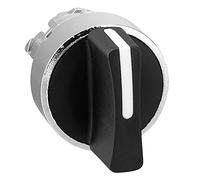 Schneider Electric, Harmony, ZB4BD8, Black Selector Switch Head Ø22, 3 position spring return