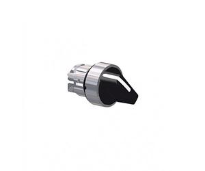 Schneider Electric, Harmony, ZB4BD8, Black Selector Switch Head Ø22, 3 position spring return