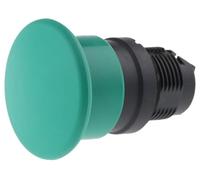 Schneider Electric, Harmony, ZB5AC3, Mushroom push button head Ø40, plastic, green, Ø22, spring return