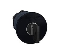 Schneider Electric, Harmony, ZB5AS12, Black Ø40 mushroom pushbutton head Ø22 latching key release