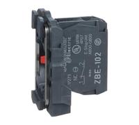 Schneider Electric, Harmony, ZB5AZ102, Single contact block with body/fixing collar, plastic, screw clamp terminal, 1 NC