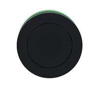 Schneider Electric, Harmony, ZB5FA2, Flush mounted black flush caps pushbutton head