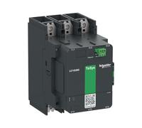Schneider Electric High power contactor, TeSys Giga, 3 pole (3NO), AC-3 =440V 330A, standard version, 100…250V wide band AC/DC coil