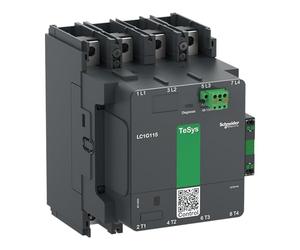 Schneider Electric High power contactor, TeSys Giga, 4 pole (4NO), AC-1 =440V 275A, standard version, 100…250V wide band AC/DC coil