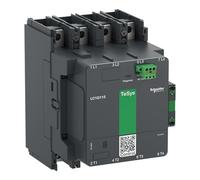 Schneider Electric High power contactor, TeSys Giga, 4 pole (4NO), AC-1 =440V 305A, standard version, 100…250V wide band AC/DC coil