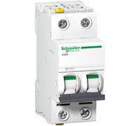 Schneider Electric A9F07202 iC 60H Circuit Breaker 2A 400V 2-pole