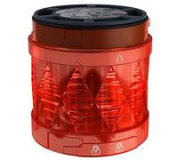 Schneider Electric Illuminated LED unit for modular tower lights, red, Ø60, steady, IP65, 24 V AC/DC