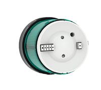 Schneider Electric Illuminated unit for modular tower lights, plastic, green, Ø70, steady, integral LED, 230 V AC
