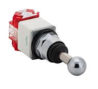 Schneider Electric Joystick controller head, Harmony 9001K, metal, 30 mm, 2 directions, spring return to center,Vertical