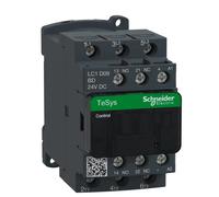 Schneider Electric LC1D126B7 Series Contactor, 24 V Coil, 3 POLE, 12 A, 1 NO
