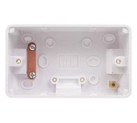 Schneider Electric Lisse 2-Gang Surface Pattress, 40 mm