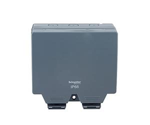 Schneider Electric Lisse Weatherproof IP66 2 gang non latching RCD - active - LWP3020R