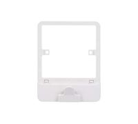 Schneider Electric Lisse White Moulded - Single Socket Surround with Clip, GGBLC1GS, White