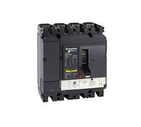 Schneider Electric LV429850 Circuit Breaker, ComPact NSX100N, 50kA/415VAC, TMD Trip Unit 100A, 4 Poles 3d
