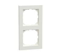 Schneider Electric Merten M-Pure frame, 2-fold, MEG4020-3619 | For sockets and switches, polar white, pack of 1