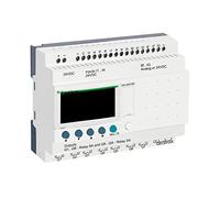 Schneider Electric modular smart relay, Zelio Logic SR2 SR3, 26 IO, 100 to 240V AC, clock, display