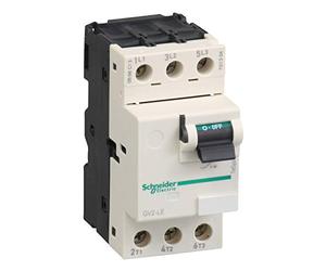 Schneider Electric Motor circuit breaker, TeSys GV2, 3P, 25 A, magnetic, toggle control, screw clamp terminals