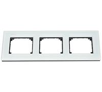 Schneider Electric mtn404319 Frame Elegance 3 Elements, White Crystal