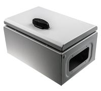 Schneider Electric NSYS3D3215P Wall Mounted Rack Grey Shelf - Shelf (Wall Mounted Rack, Grey, Steel, 200 mm, 150 mm, 300 mm)