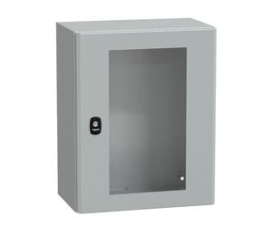 Schneider Electric nsys3d5425t Wall Rack Enclosure Power - 400 mm Heavy Power Rack (Grey, 250 mm, 500 mm, UL DNV BV Cul LR GL ROHS Reach)