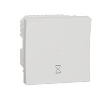 Schneider Electric NU353518 Unica - Timer - Tempo 5min - 8h - 10A - Connex 3 wires - White - Mechanical Only