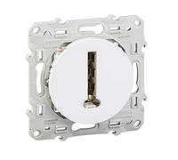 Schneider Electric Odace S520496 Telephone T Socket White