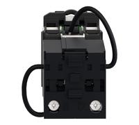 Schneider Electric Pilot light, Harmony XB5, grey plastic, white, 22mm, universal LED, plain lens, 400V AC