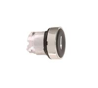 Schneider Electric Push button head, Harmony XB4, metal, flush, white, 22 mm, spring return, marked UP ARROW
