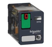 Schneider Electric RPM22F7 Relay+LED 2CO 15A 120VAC, Power Plug-In Relay - Zelio Rpm - 2 C/O - 120 V Ac - 15 A - With Led