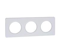 Schneider Electric s520806 Frame Touch 3 Elements, White