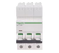 Schneider Electric, SE10C325, IKQ, Miniature Circuit Breaker, 3P, 25A, C MCB