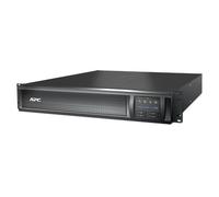 Schneider Electric SMX1500RMI2U Smart UPS X APC 1500VA LCD, Rack/Tower, 49 cm x 9 cm x 43.2 cm, Black