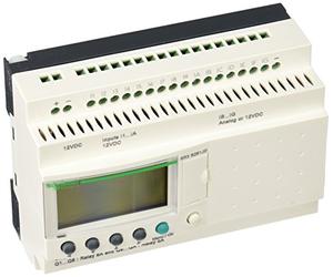 Schneider Electric sr3b261jd Relay Zelio II M 16E/10R Clock, Display 12 VDC