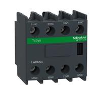 Schneider Electric Auxiliary Contact Block LADN04 TeSys D, 4NC, Front Mount, Screw Clamp Terminals