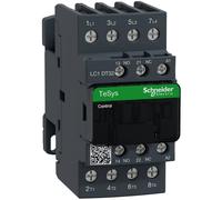 Schneider Electric, TeSys D contactor - 4P(4 NO) - AC-1 - <= 440 V 32 A - 230 V AC 50/60 Hz coil, LC1DT32P7