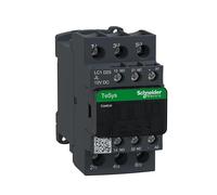 Schneider Electric, TeSys D contactor - 3P(3 NO) - AC-3 - <= 440 V 25 A - 12 V DC coil, LC1D25JL
