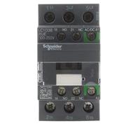 Schneider Electric, TeSys D contactor - 3P - <= 440 V - 38 A AC-3-100...250 V AC/DC coil, LC1D38KUE