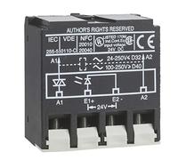 Schneider Electric, TeSys D, LA4DWB - Interface amplifier module - solid state - 24 V DC / 250 V AC